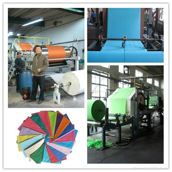 Automatic colorful paper dyeing machine