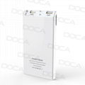 DOCA D601 Large OLED Screen 8000mAh Ultrathin Power Bank  2