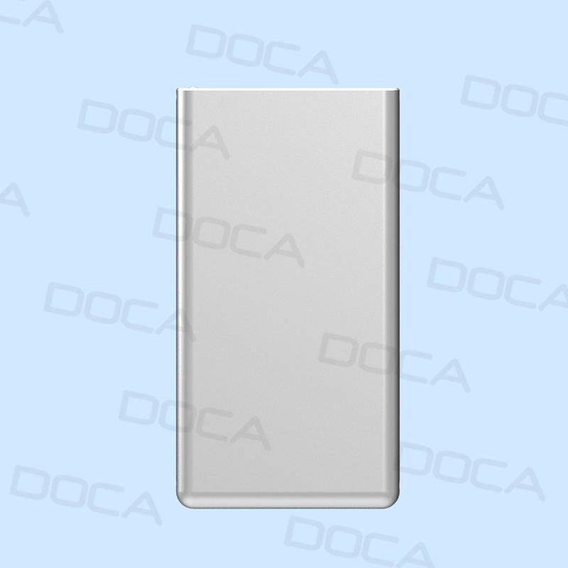 DOCA D602 8000mah external battery power bank samsung cell for smart phone  5