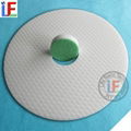 Round White Floor Cleaning Sponge