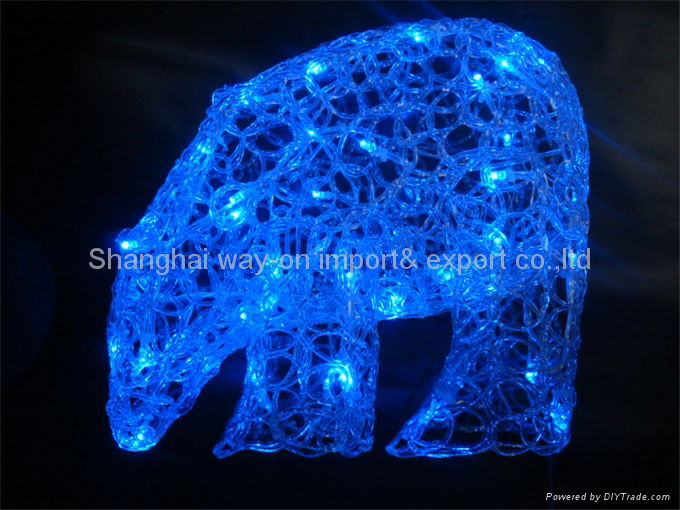 hot selling beautiful led christmas tree& animal 2