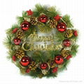 40cm christmas door wreath