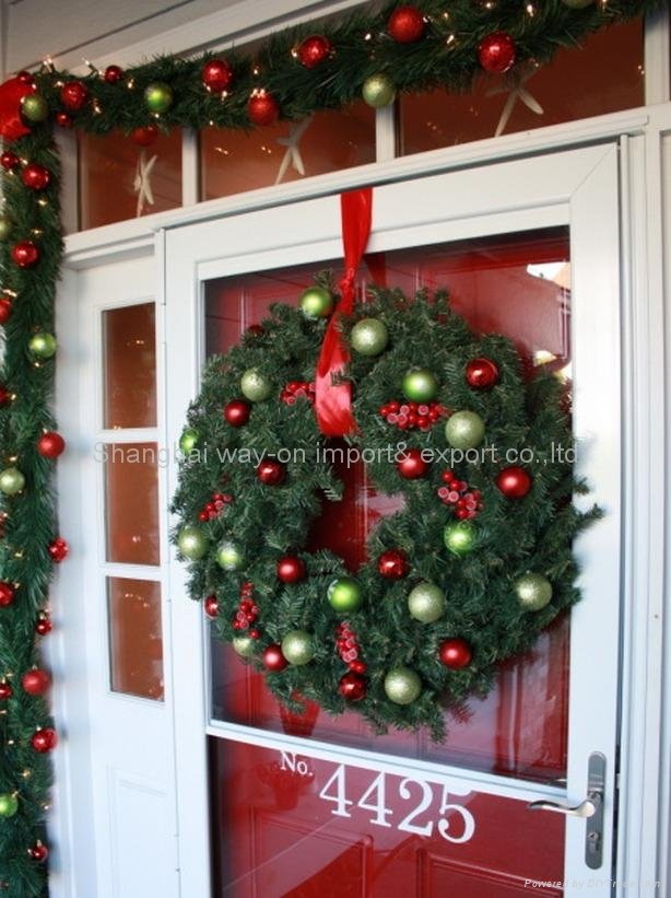 40cm christmas door wreath 2