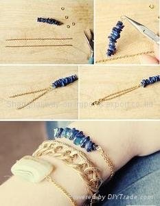 2014 Hot sale popular & beautiful chain bracelet & Blangles 3