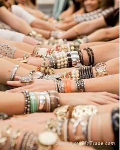 2014 Hot sale popular & beautiful chain bracelet & Blangles 5