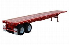 container flatbed semi trailer