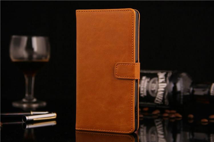 For Sony Xperia Z2 smartphone leather case cover 2