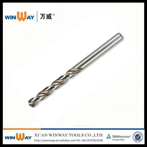 Straight shank twist drill bit