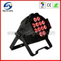   Die-casting 24pcs 10W 4in1 LED stage par can rgbw led par 64 5