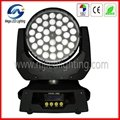 led stage light 4IN1 36x10w zoom LCD display led moving head light 4