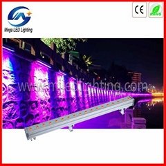   DMX high quality outdoor linear 3 in 1 rgb led wall washer