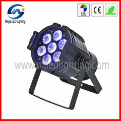 10w rgbw led par light 4in1 rgbw dmx stage lights