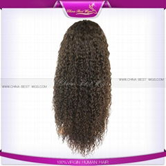 full lace wig 20inch 2# jerry curl