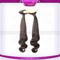 machine made weft 16inch natural color