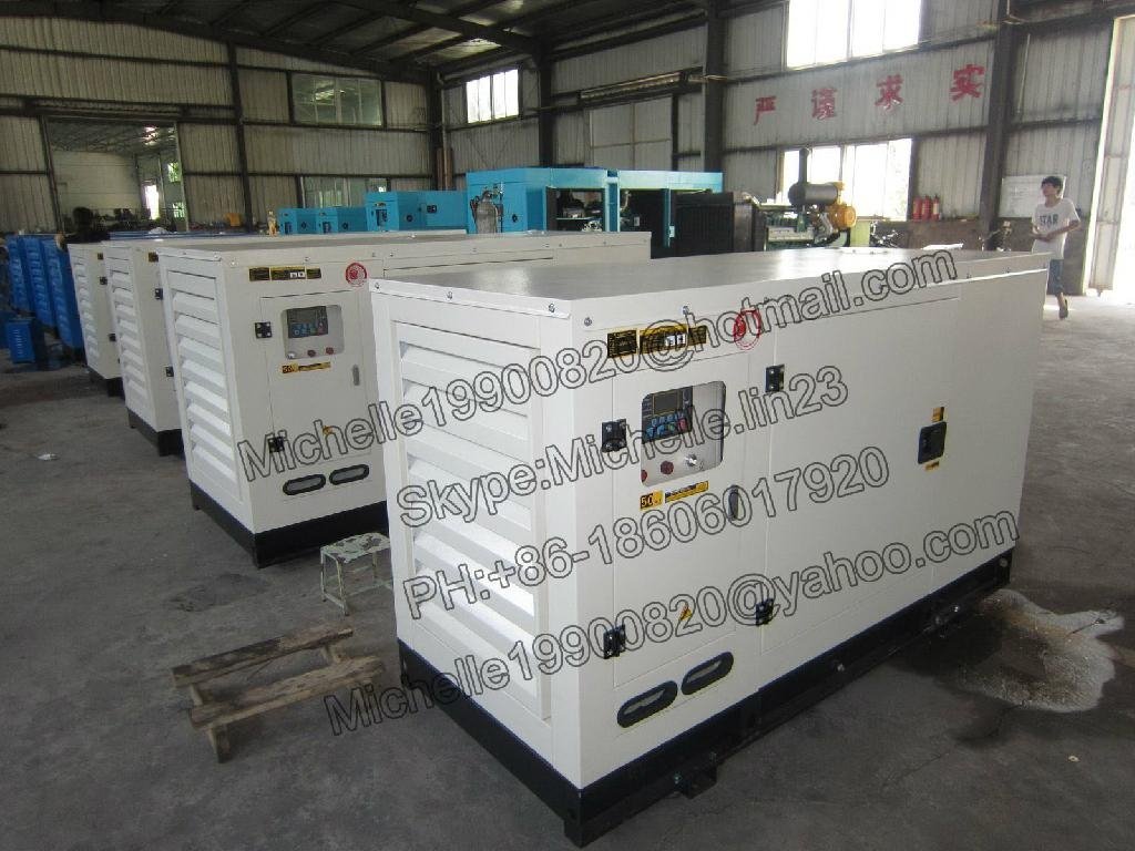 Cheap! 30KW Silent Type Chinese diesel generators 3