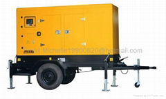 Deutz diesel generator with mobile trailer mounted