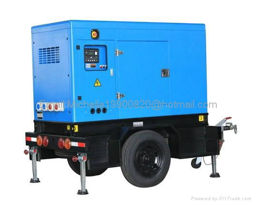 Deutz diesel generator with mobile trailer mounted 4