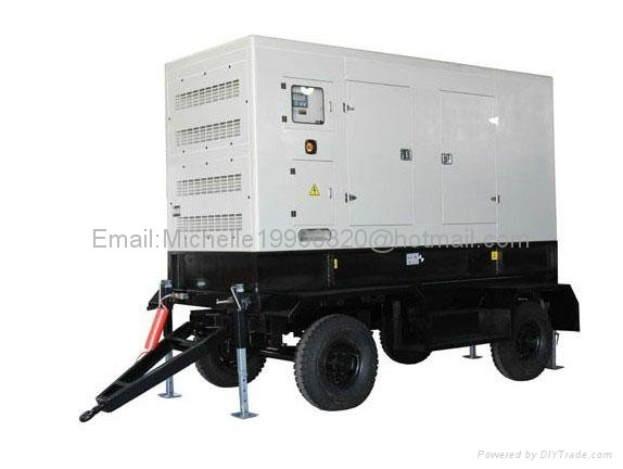Deutz diesel generator with mobile trailer mounted 5