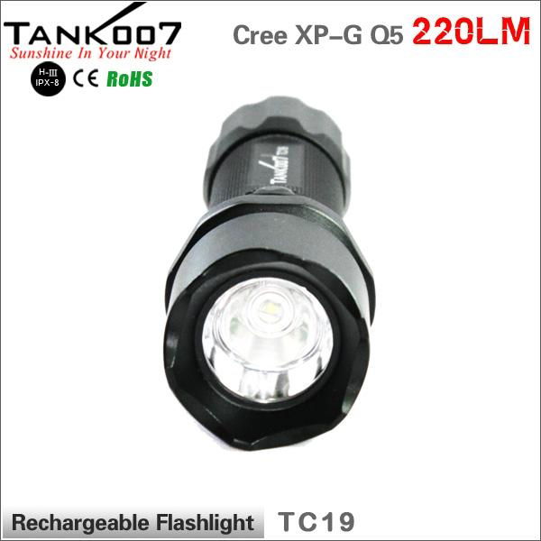 rechargeable led police torch led police lights Tank007 TC19  2