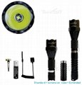 new tactical flashlight with pocket clip TANK007 PT40  2
