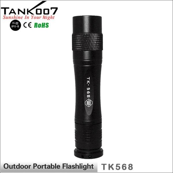  hot-sell led flashlighting from Tank007 TK568 
