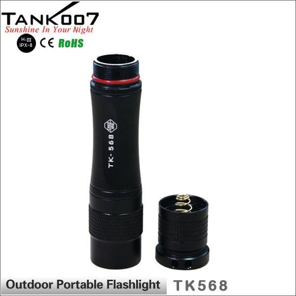  hot-sell led flashlighting from Tank007 TK568  2