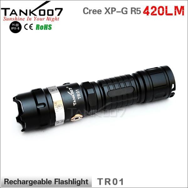 rechargeable pen torch light tank007 TR01 3