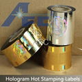 Full Color Transparent hologram sticker  3