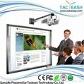 82" interactive whiteboard dual write multi-touch intelligent gesture recognitio