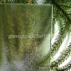6mm Clear Chinchilla Glass Pattern Glass