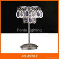 Decorative desk lamp crystal table lamp 3