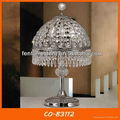 Decorative desk lamp crystal table lamp 4