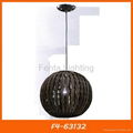 Handmade bamboo pendant lamp/light 3