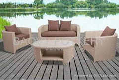 TBPE - 008 PE rattan table set