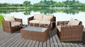 TBPE - 009 PE rattan table set