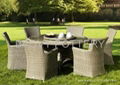 TBPE - 015 PE rattan table set 1