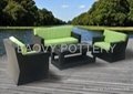 TBPE - 016 PE rattan table set