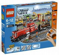 LEGO Train Set 3677 Red Cargo Train