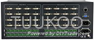 DVI / Stereo Audio Matrix Switcher 16x16, HDCP1.3 compliant