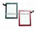 Good Quality For iPad 2 Colorful Digitizer Screen Replacement Glass Panel 2