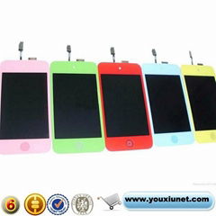 for Popular iPod Touch 4 Color LCD with Screen Assembly Replacement