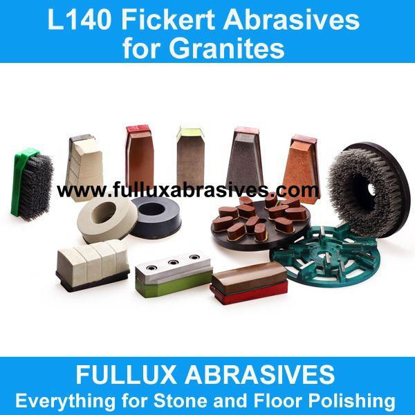 L140 Resin Fickert Abrasives for Granite Polishing 4
