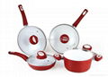 iCookWare Heat-evenly Ceramic 8pcs sets