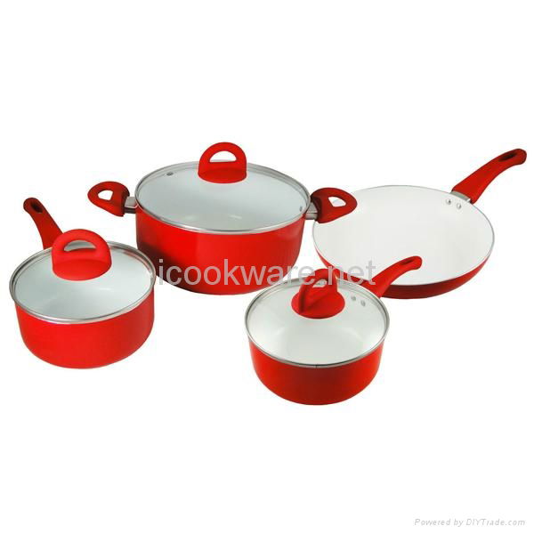 iCookWare Red Line Eco-friendly 7pcs Set 1