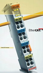 倍福EK1501帶ID撥碼開關的EtherCAT多模光纖耦合器