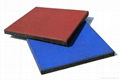 300*300mm Square rubber tiles for sportsground 2