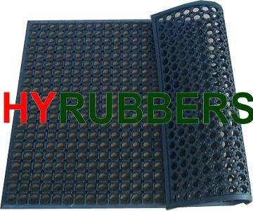  914mm x 610mm x 12mm Slip resistance rubber mat 