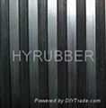  Wide ribbed rubber sheet 1