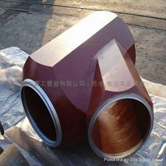 600 MW supercritical power units A182 F91 forged tee