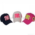 Fashion Cotton Pink Sport Cap